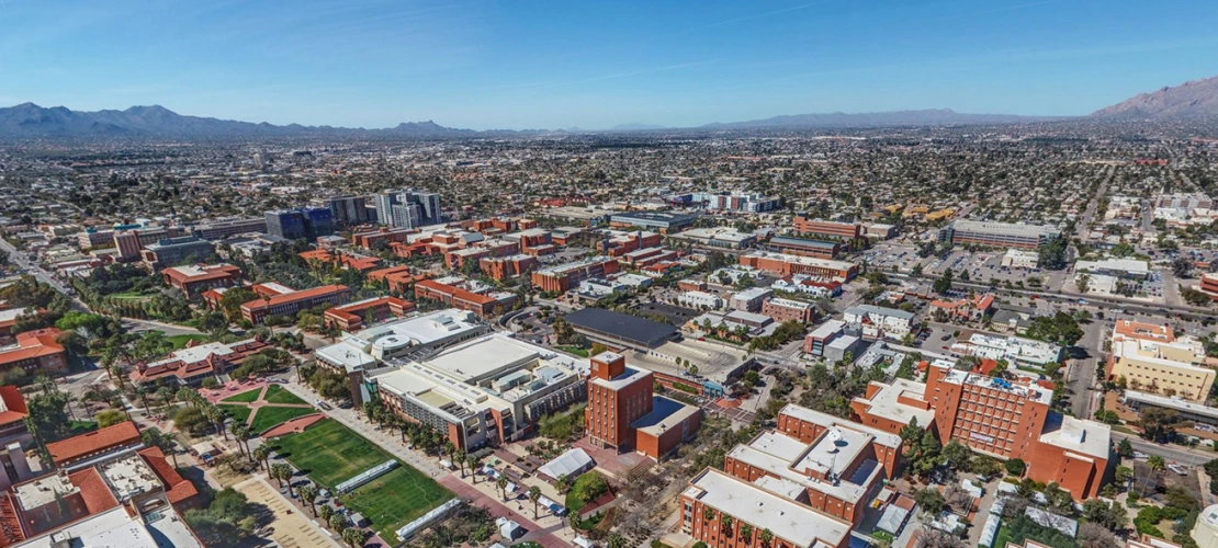 Aerial View of Campus -  North West