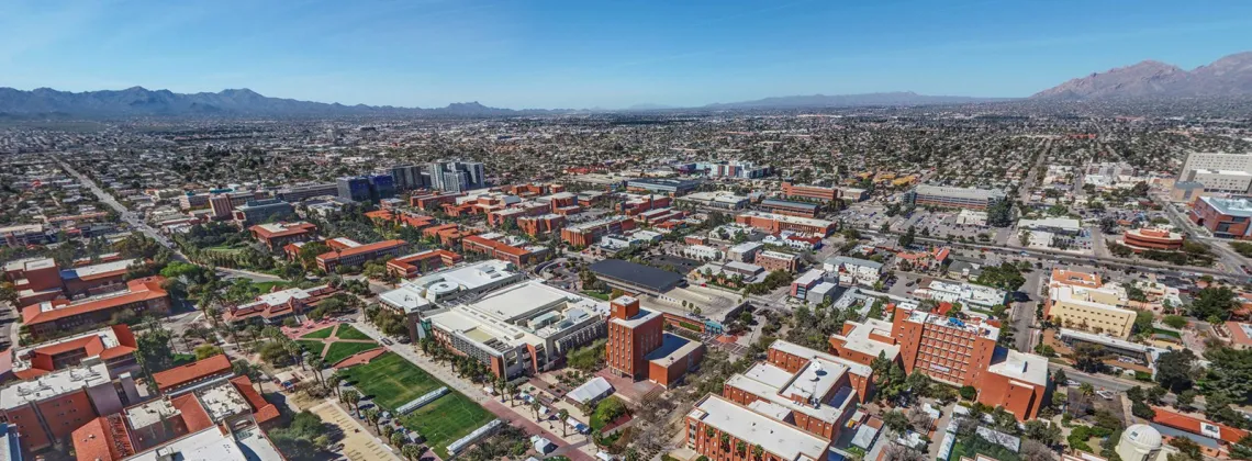 Aerial View of Campus -  North West