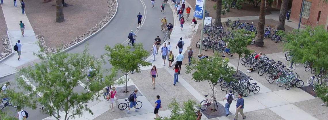 Students Walking